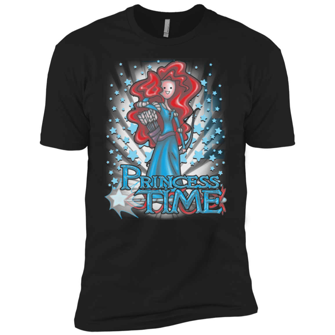 T-Shirts Black / YXS Princess Time Merida Boys Premium T-Shirt