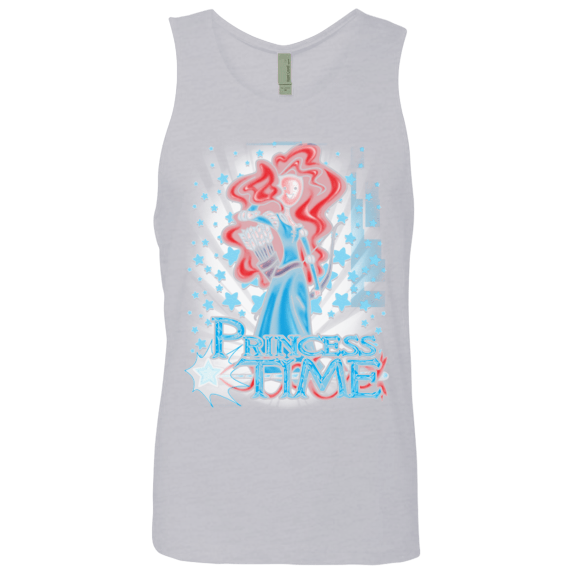T-Shirts Heather Grey / Small Princess Time Merida Men's Premium Tank Top