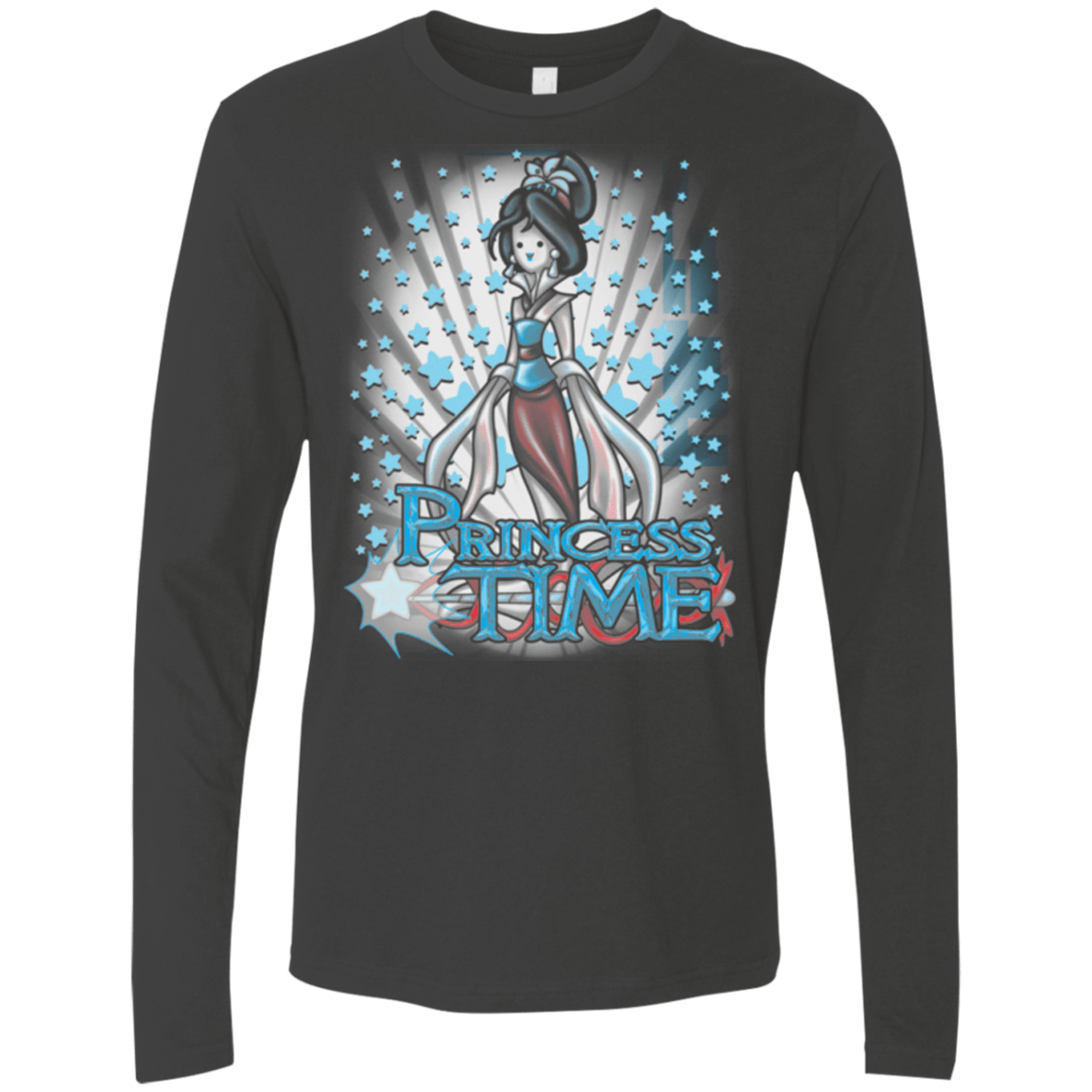 T-Shirts Heavy Metal / Small Princess Time Mulan Men's Premium Long Sleeve