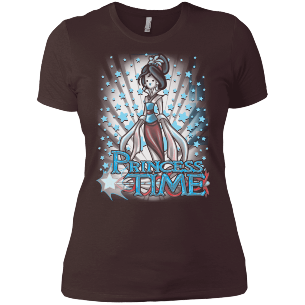 T-Shirts Dark Chocolate / X-Small Princess Time Mulan Women's Premium T-Shirt