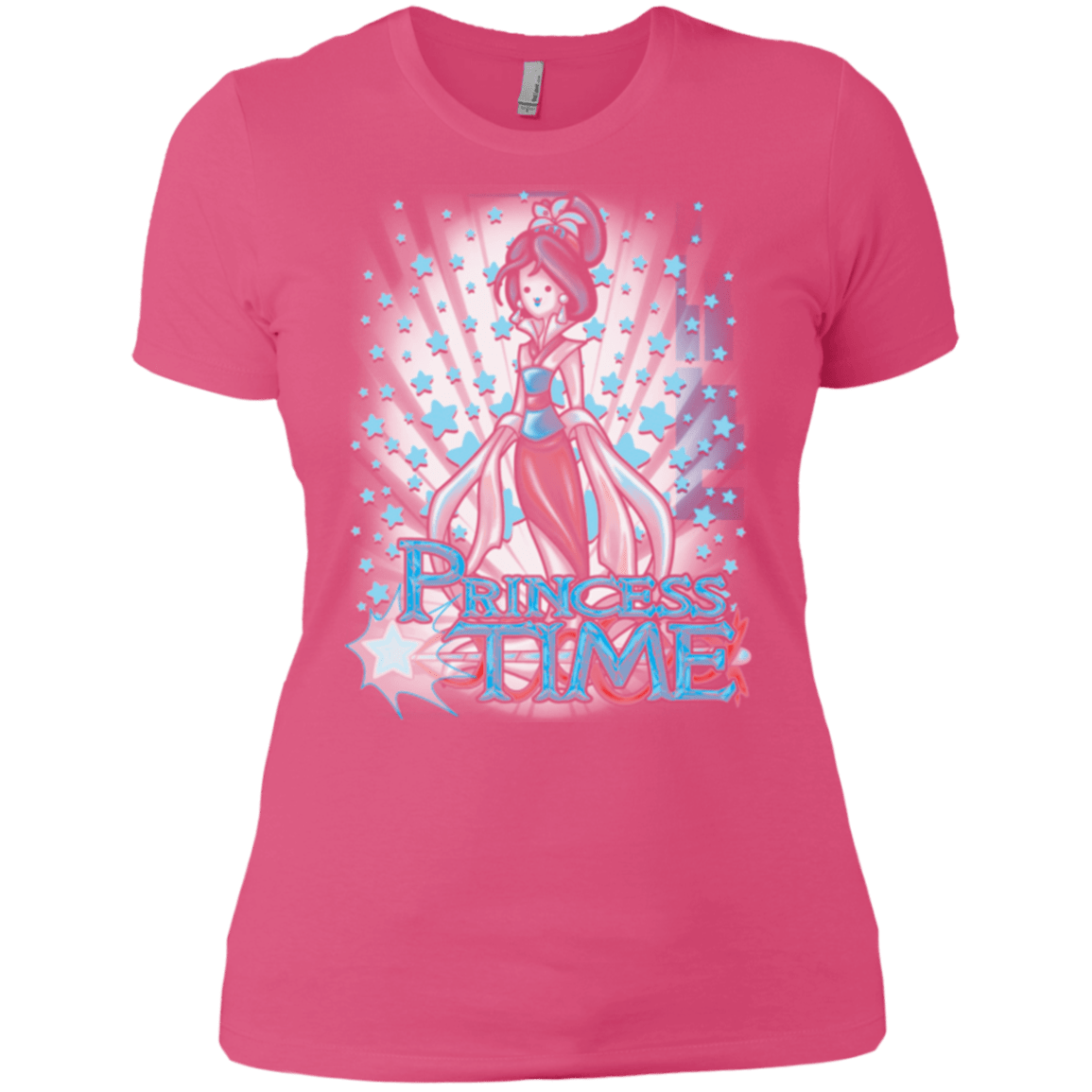 T-Shirts Hot Pink / X-Small Princess Time Mulan Women's Premium T-Shirt