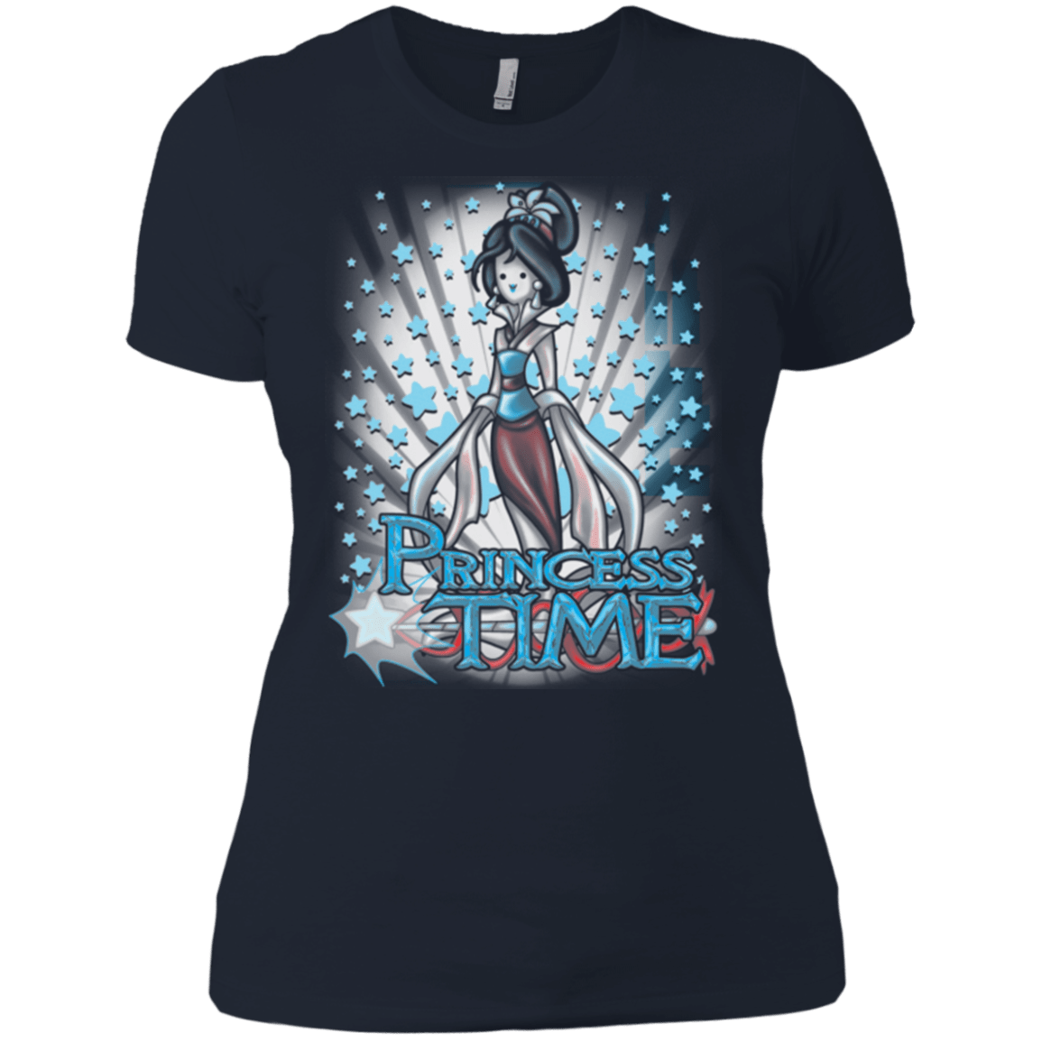 T-Shirts Midnight Navy / X-Small Princess Time Mulan Women's Premium T-Shirt