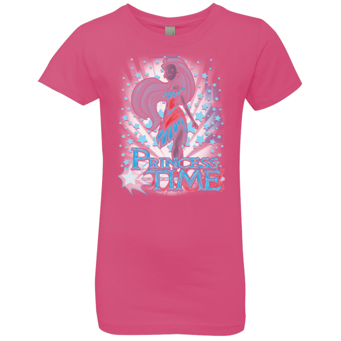 T-Shirts Hot Pink / YXS Princess Time Pocahontas Girls Premium T-Shirt