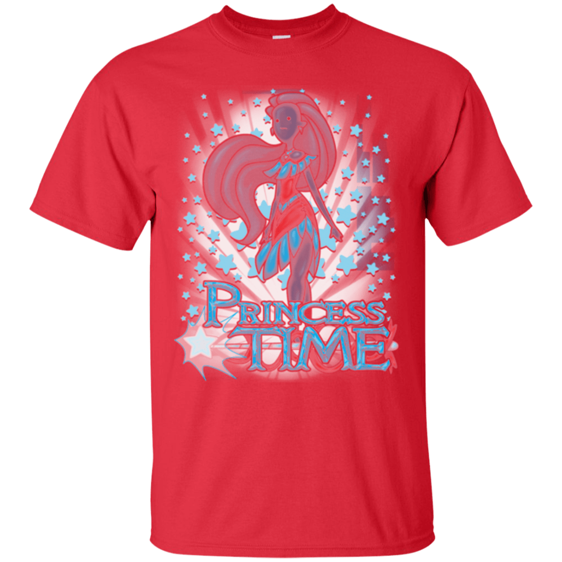 T-Shirts Red / Small Princess Time Pocahontas T-Shirt