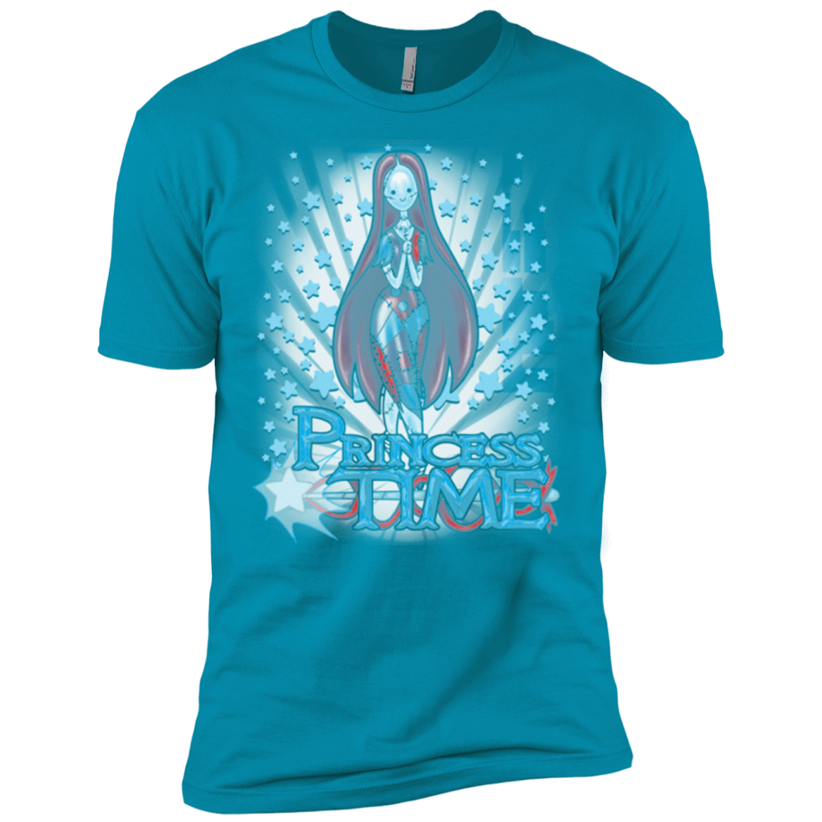 T-Shirts Turquoise / X-Small Princess Time Sally Men's Premium T-Shirt