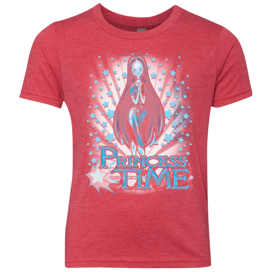 T-Shirts Vintage Red / YXS Princess Time Sally Youth Triblend T-Shirt