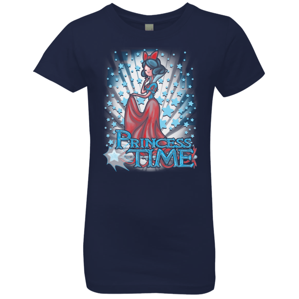T-Shirts Midnight Navy / YXS Princess Time Snow White Girls Premium T-Shirt