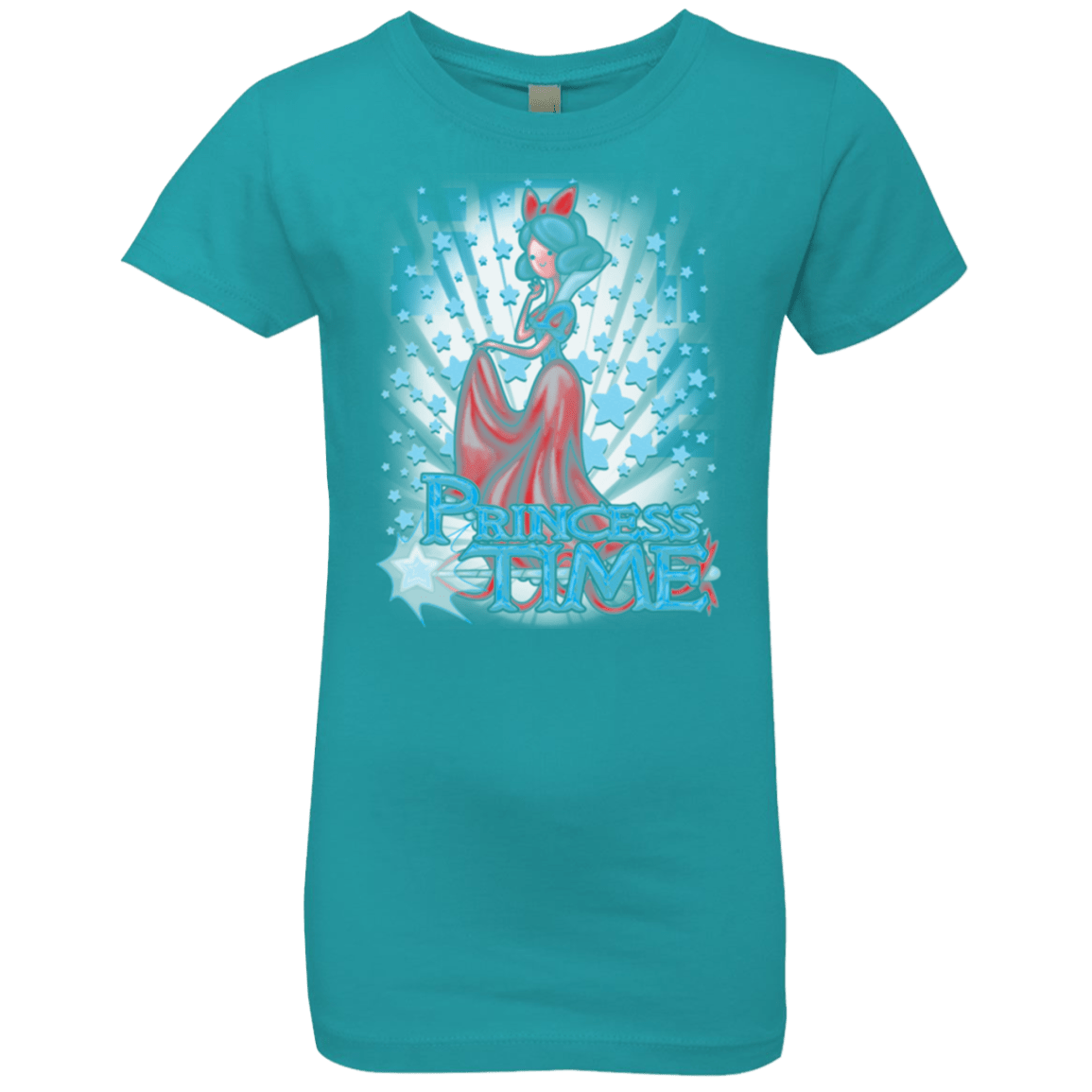 T-Shirts Tahiti Blue / YXS Princess Time Snow White Girls Premium T-Shirt