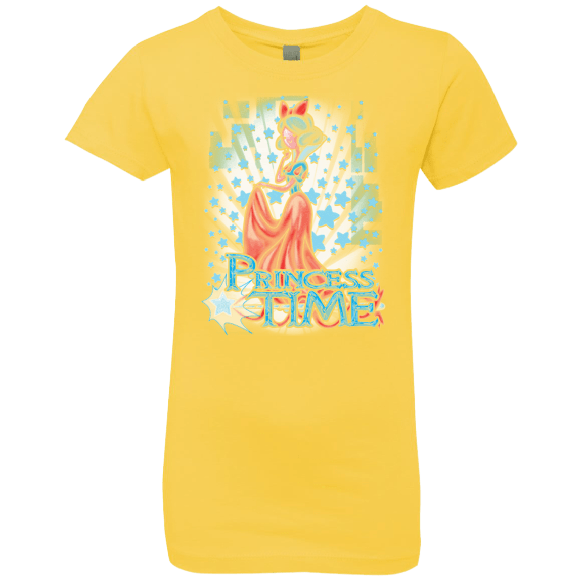 T-Shirts Vibrant Yellow / YXS Princess Time Snow White Girls Premium T-Shirt