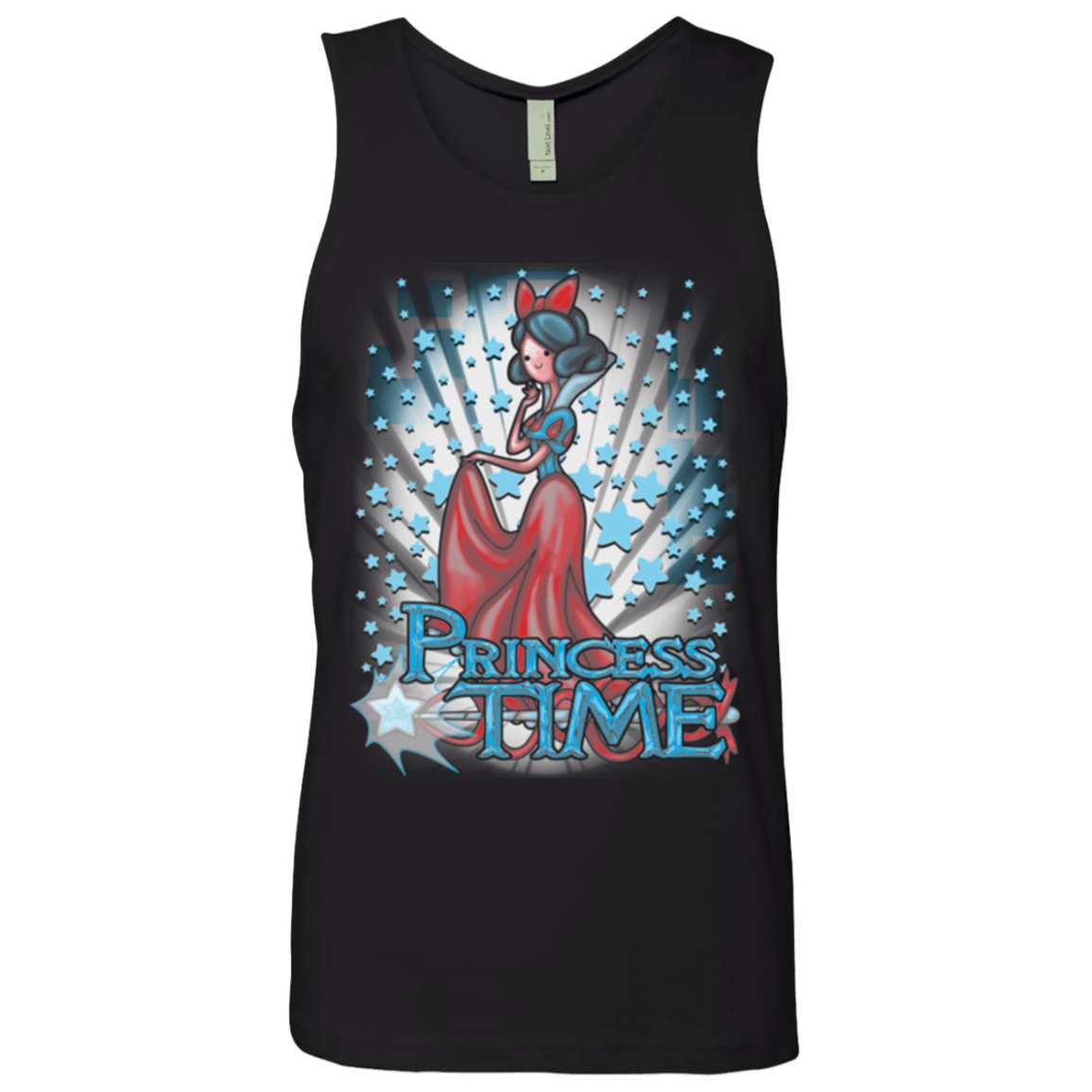 T-Shirts Black / Small Princess Time Snow White Men's Premium Tank Top