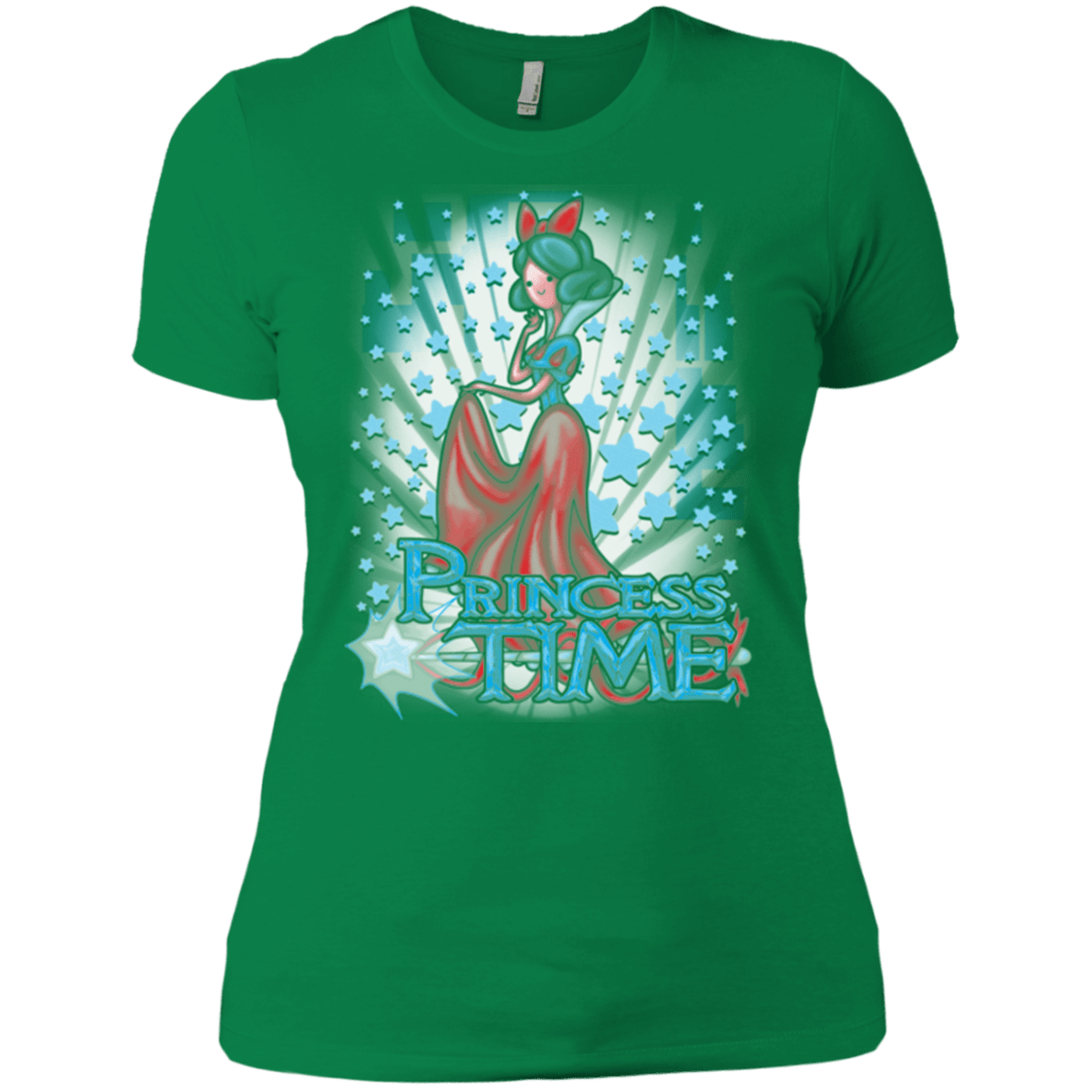 T-Shirts Kelly Green / X-Small Princess Time Snow White Women's Premium T-Shirt