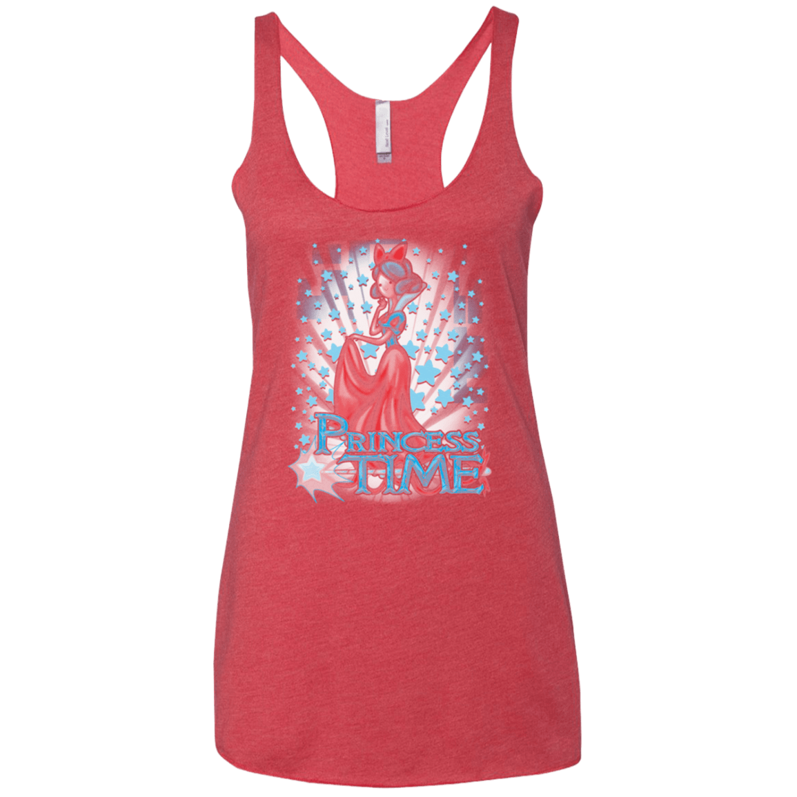 T-Shirts Vintage Red / X-Small Princess Time Snow White Women's Triblend Racerback Tank