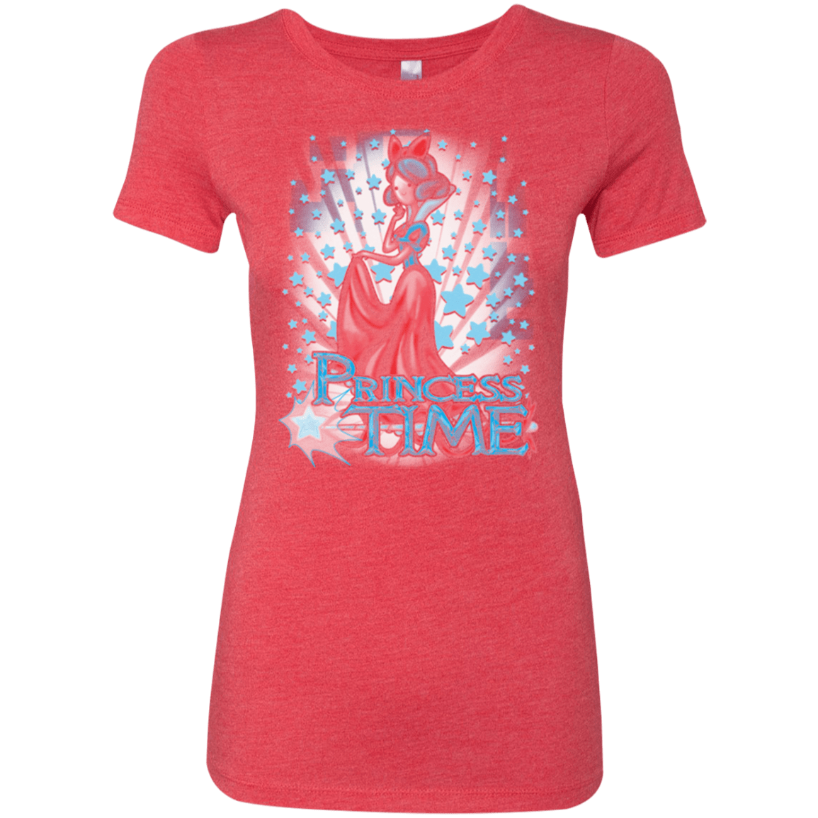 T-Shirts Vintage Red / Small Princess Time Snow White Women's Triblend T-Shirt