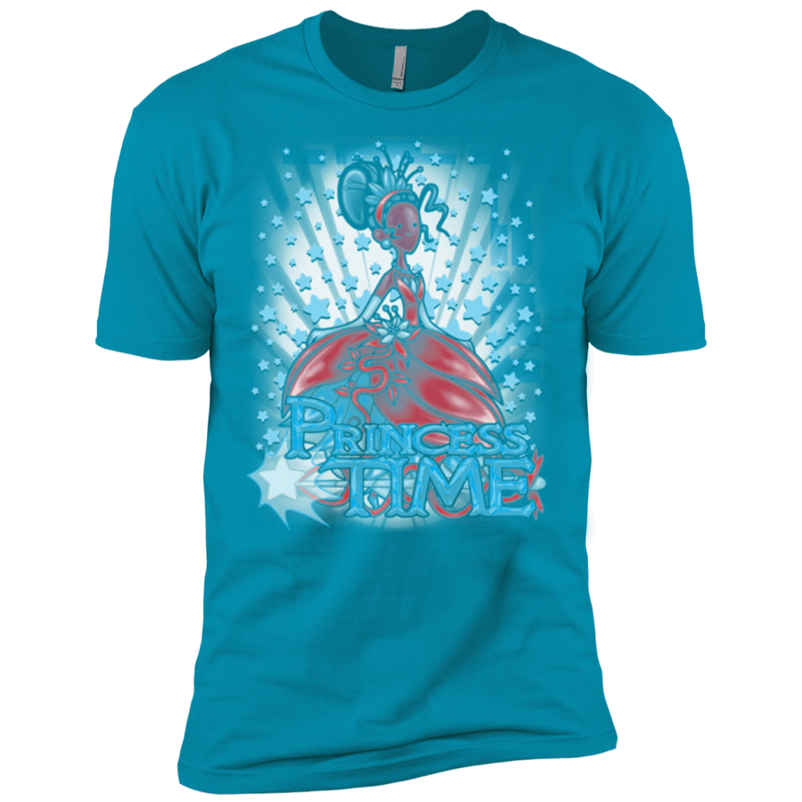 T-Shirts Turquoise / X-Small Princess Time Tiana Men's Premium T-Shirt
