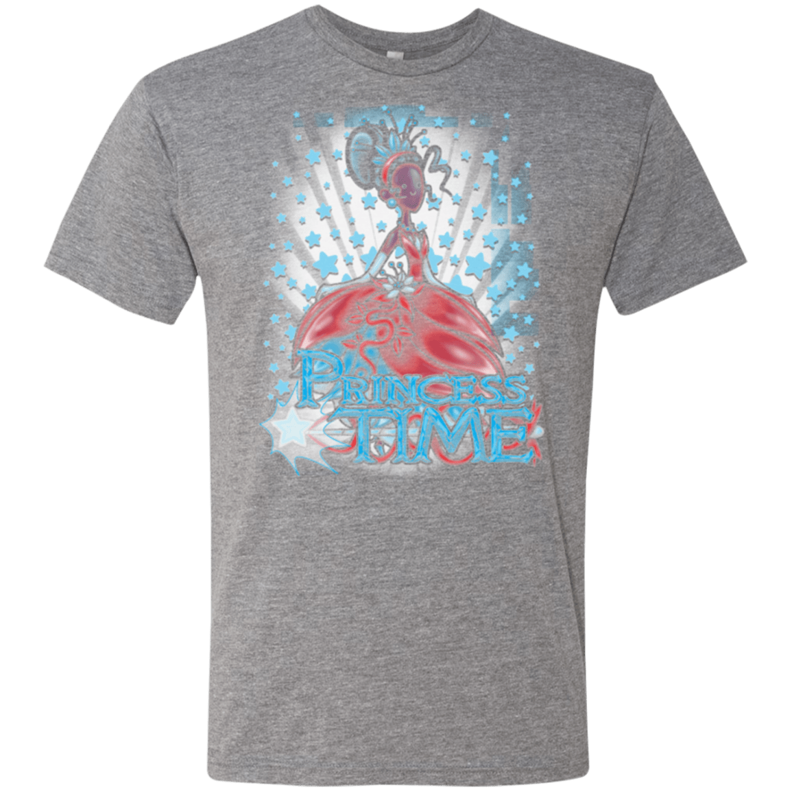 T-Shirts Premium Heather / Small Princess Time Tiana Men's Triblend T-Shirt