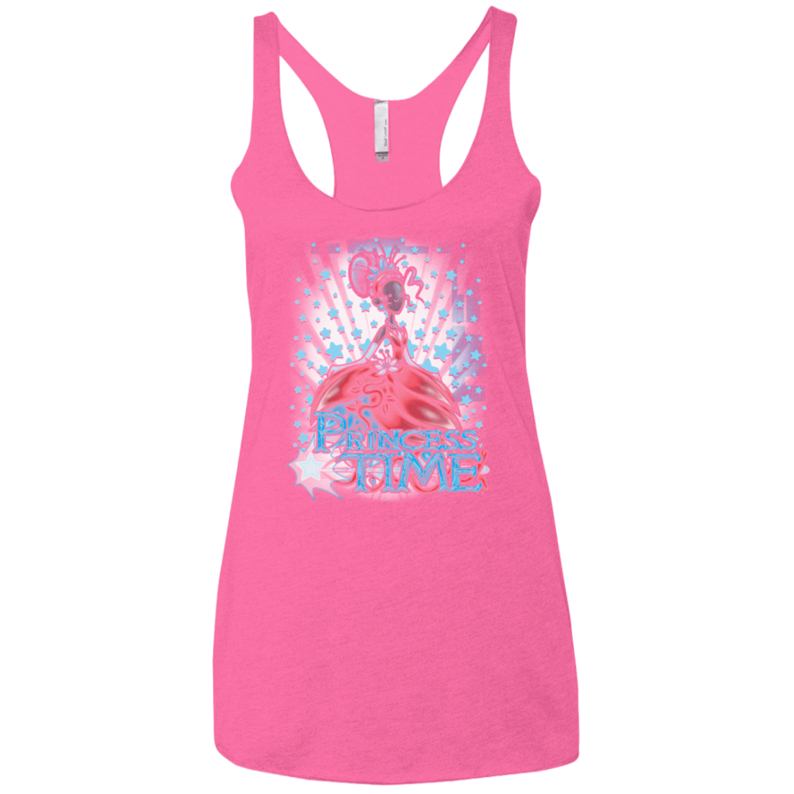 T-Shirts Vintage Pink / X-Small Princess Time Tiana Women's Triblend Racerback Tank