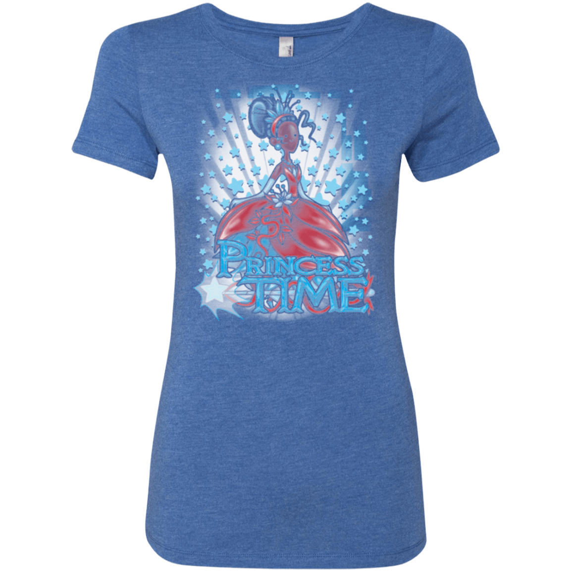 T-Shirts Vintage Royal / Small Princess Time Tiana Women's Triblend T-Shirt