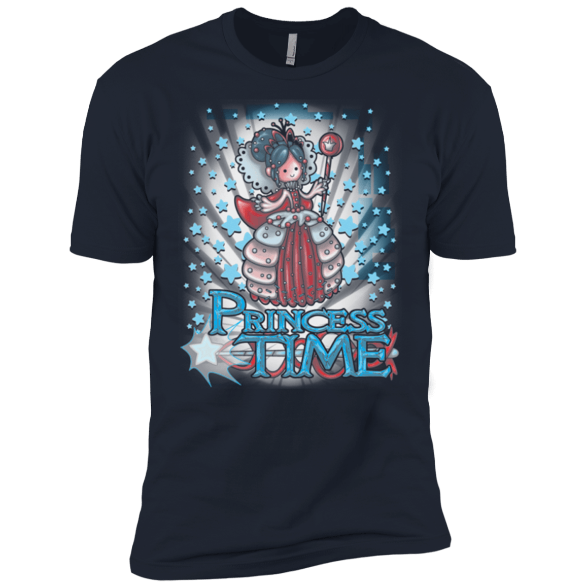 T-Shirts Midnight Navy / X-Small Princess Time Vanellope Men's Premium T-Shirt