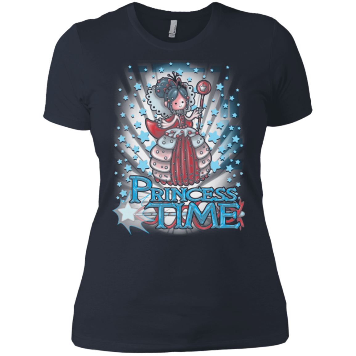 T-Shirts Indigo / X-Small Princess Time Vanellope Women's Premium T-Shirt