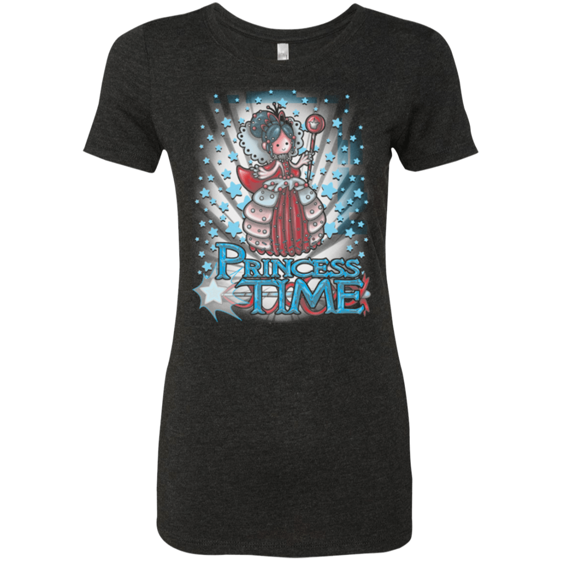 T-Shirts Vintage Black / Small Princess Time Vanellope Women's Triblend T-Shirt