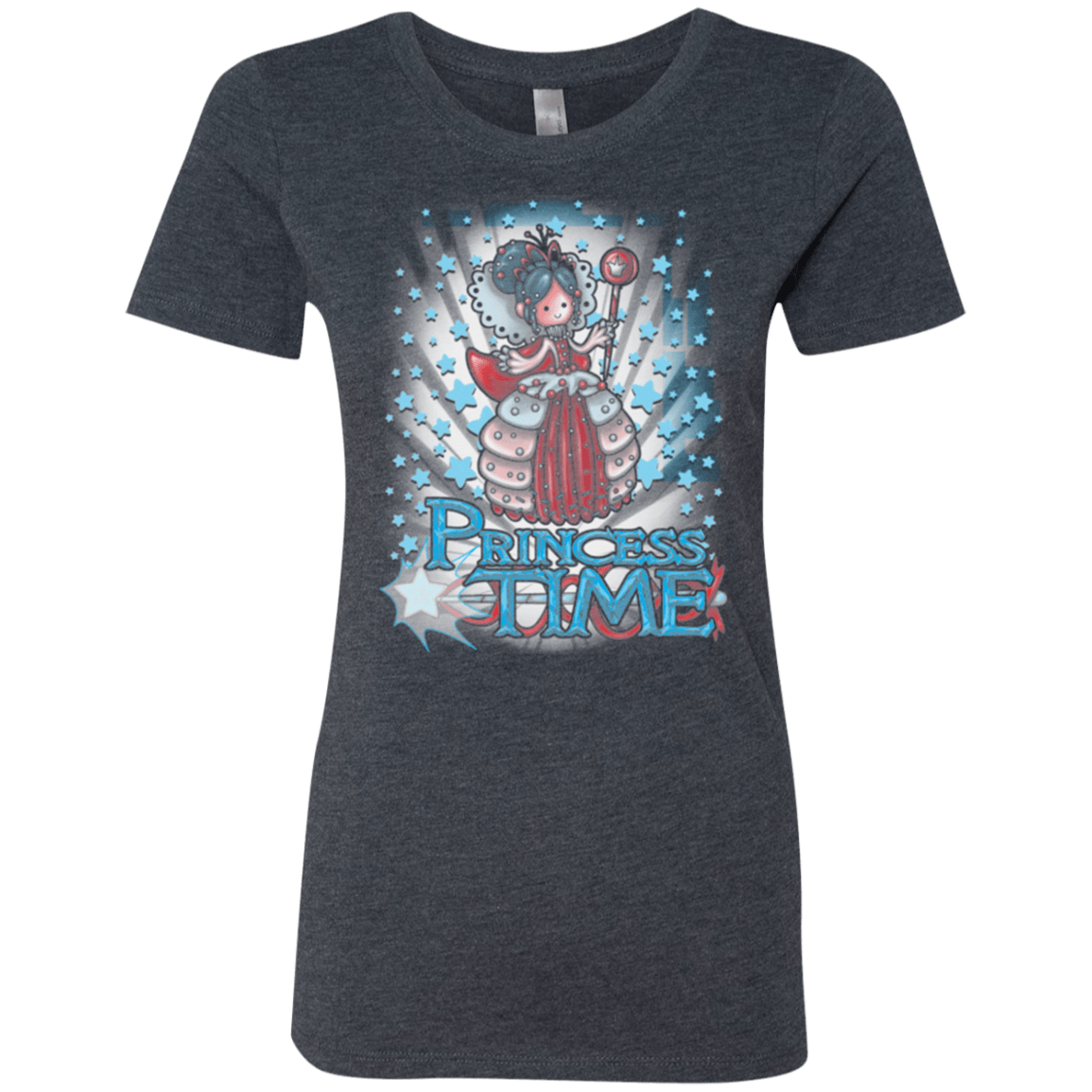 T-Shirts Vintage Navy / Small Princess Time Vanellope Women's Triblend T-Shirt