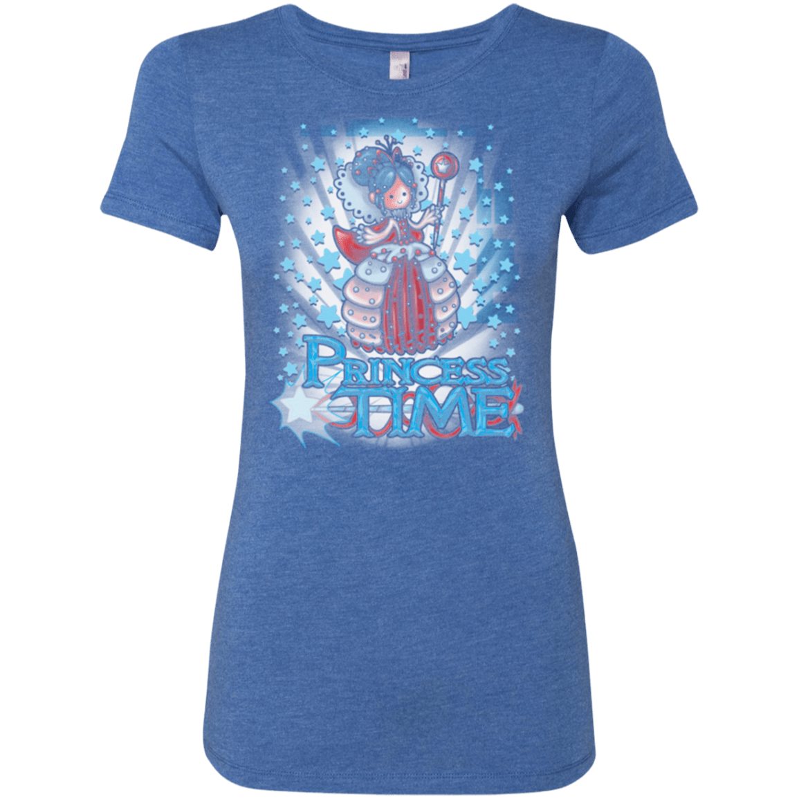 T-Shirts Vintage Royal / Small Princess Time Vanellope Women's Triblend T-Shirt