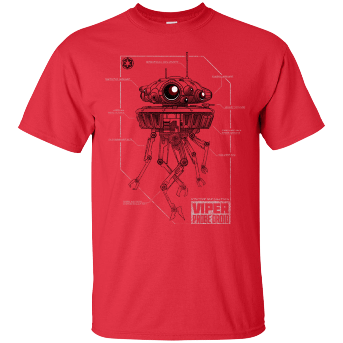T-Shirts Red / S Probe Droid POD T-Shirt