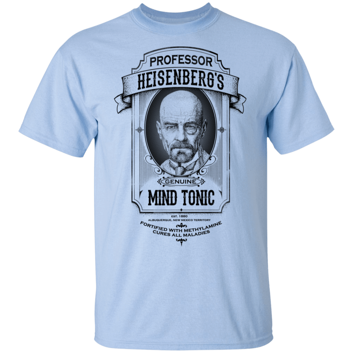 T-Shirts Light Blue / S Prof Heisenberg's Mind Tonic T-Shirt