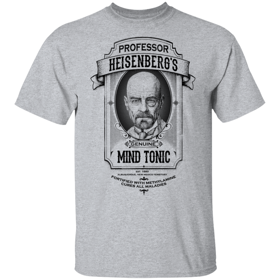 T-Shirts Sport Grey / S Prof Heisenberg's Mind Tonic T-Shirt