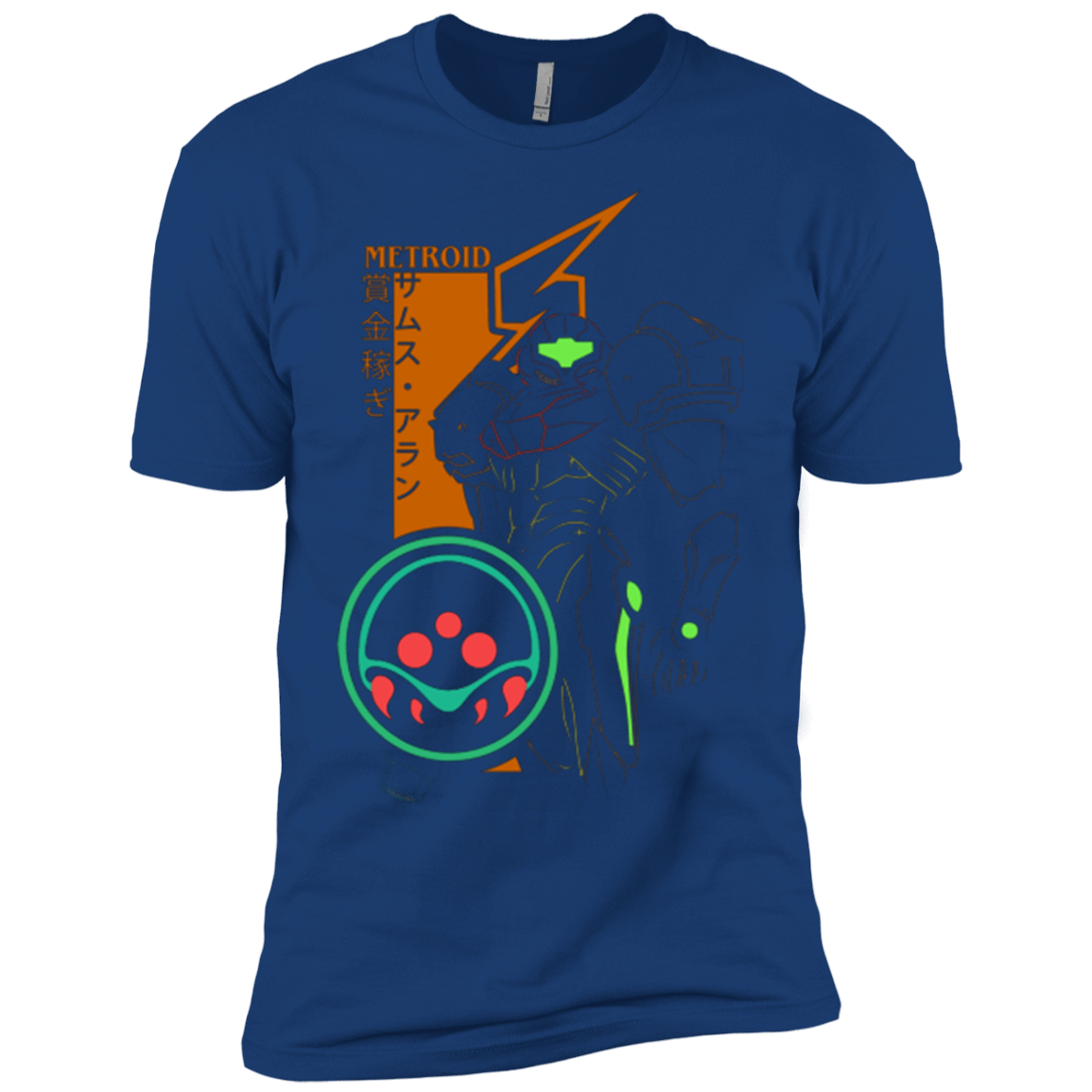 T-Shirts Royal / YXS Profile-METROID Boys Premium T-Shirt