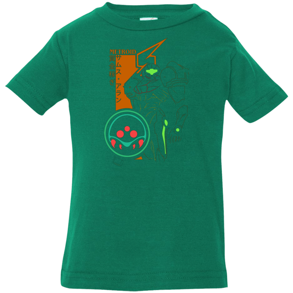 T-Shirts Kelly / 6 Months Profile-METROID Infant PremiumT-Shirt