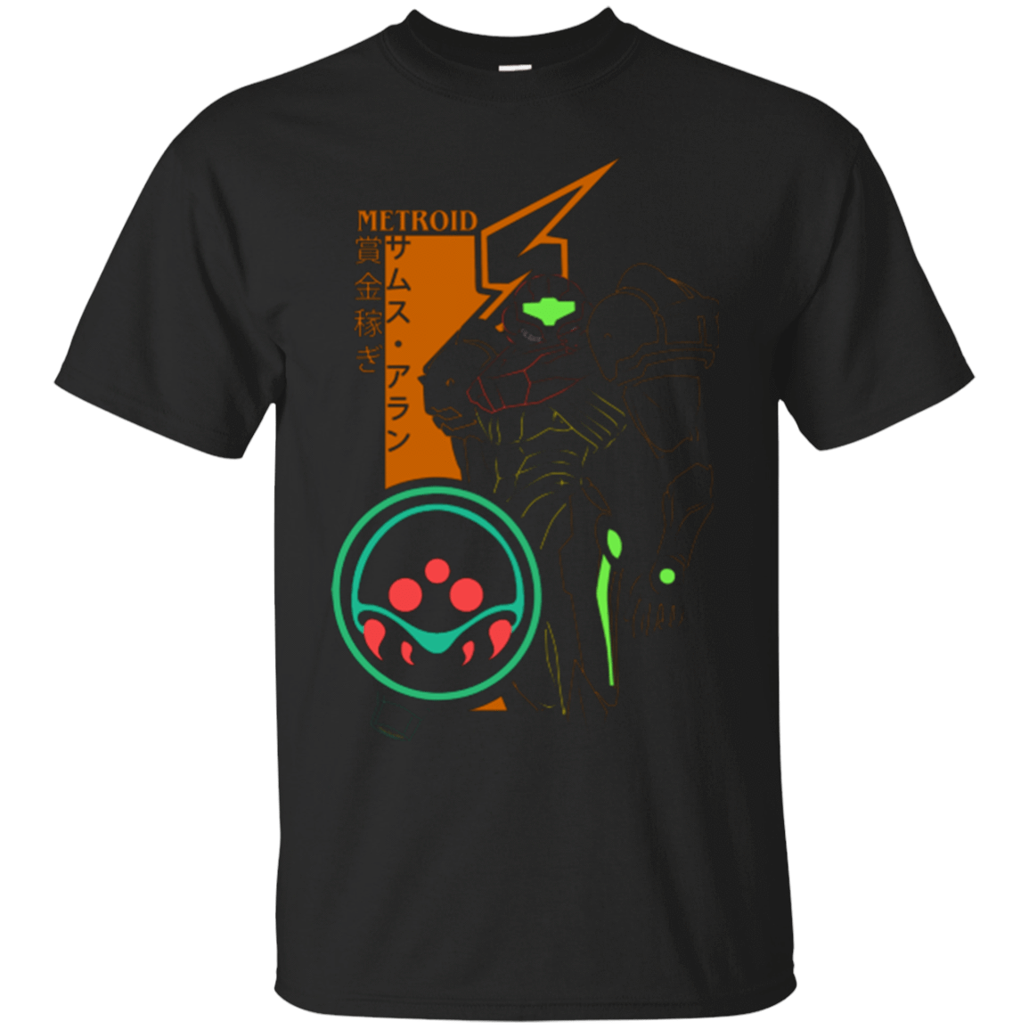 T-Shirts Black / Small Profile-METROID T-Shirt