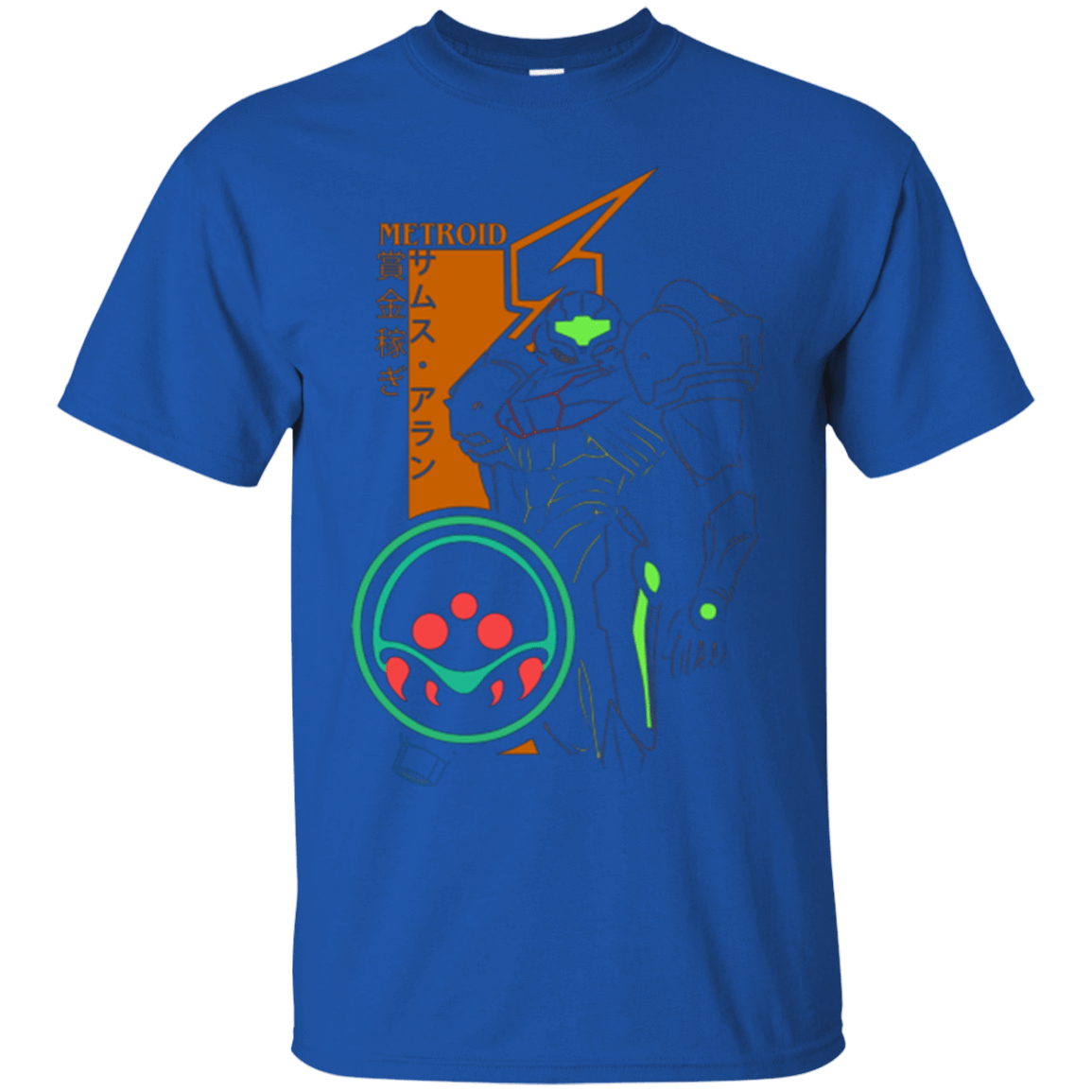T-Shirts Royal / Small Profile-METROID T-Shirt