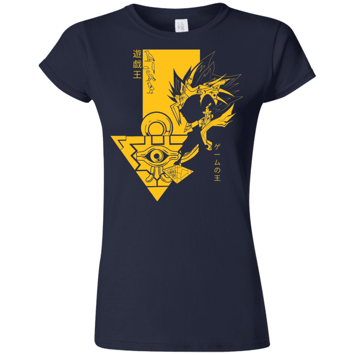 T-Shirts Navy / S Profile - Pharaoh Atem Junior Slimmer-Fit T-Shirt