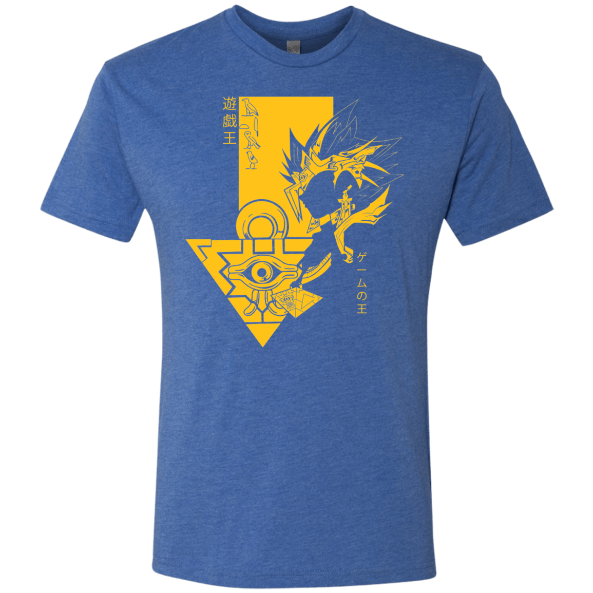 T-Shirts Vintage Royal / S Profile - Pharaoh Atem Men's Triblend T-Shirt