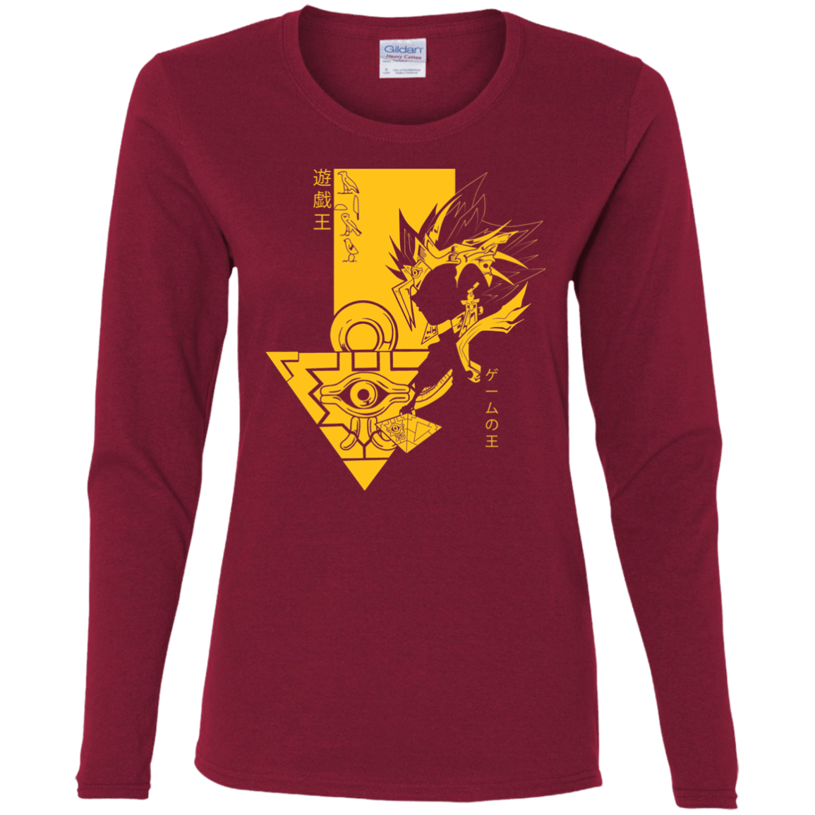 Profile - Pharaoh Atem Women's Long Sleeve T-Shirt