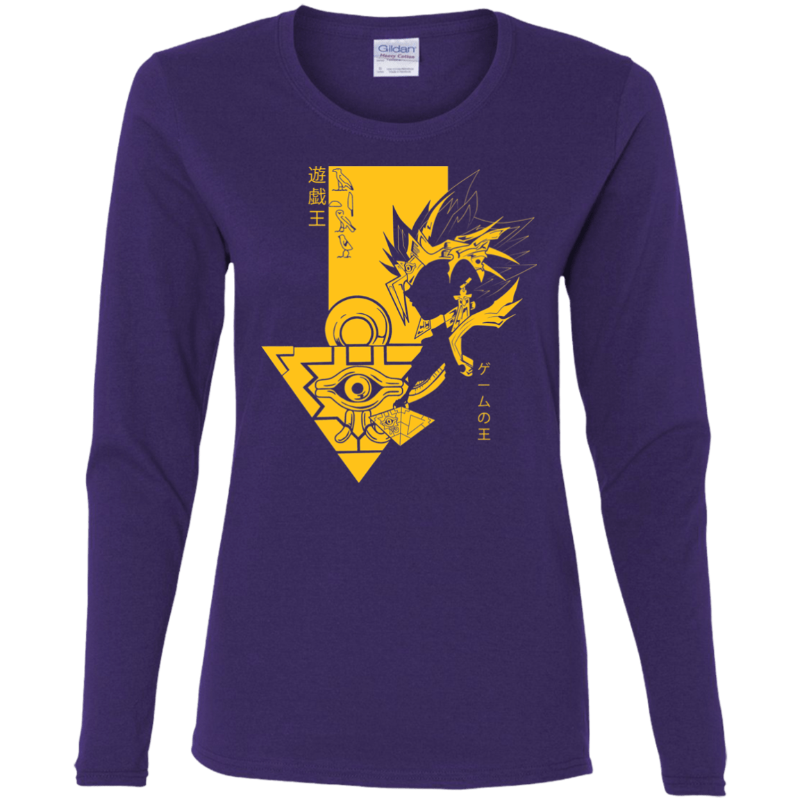 Profile - Pharaoh Atem Women's Long Sleeve T-Shirt