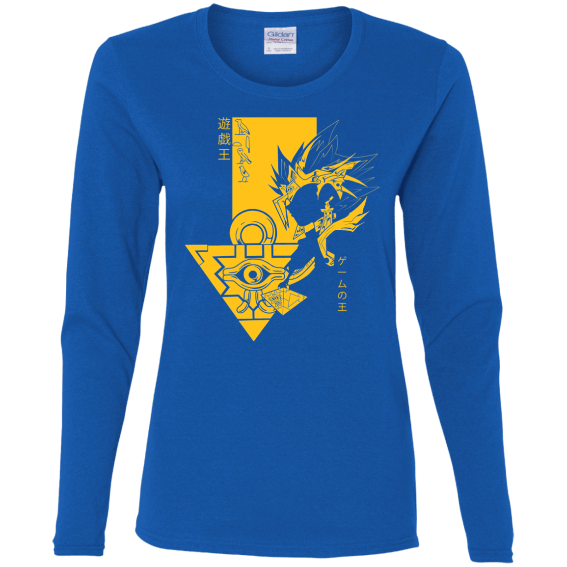 Profile - Pharaoh Atem Women's Long Sleeve T-Shirt