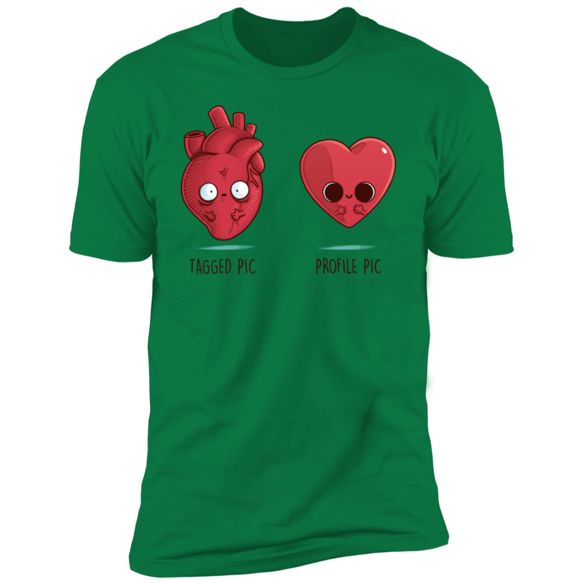 T-Shirts Kelly Green / S Profile Pic Men's Premium T-Shirt