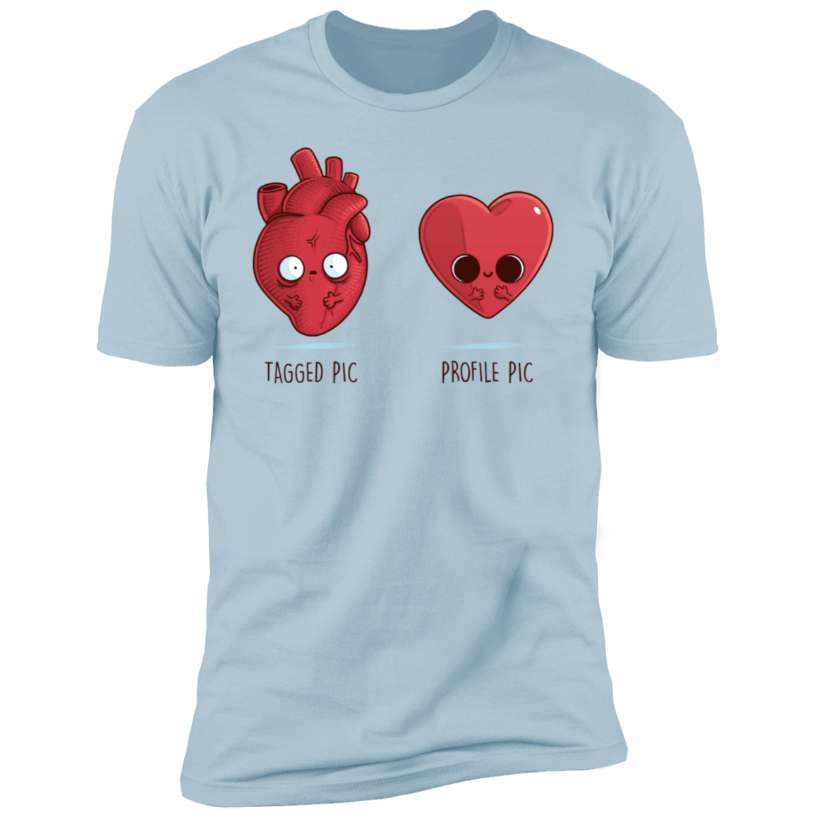 T-Shirts Light Blue / S Profile Pic Men's Premium T-Shirt