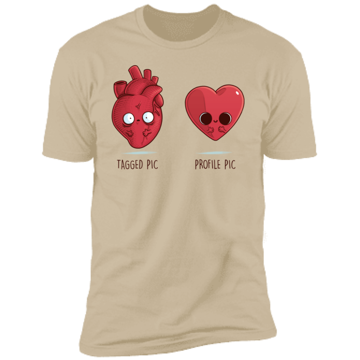 T-Shirts Sand / S Profile Pic Men's Premium T-Shirt