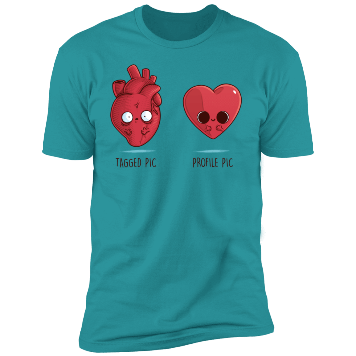 T-Shirts Tahiti Blue / S Profile Pic Men's Premium T-Shirt