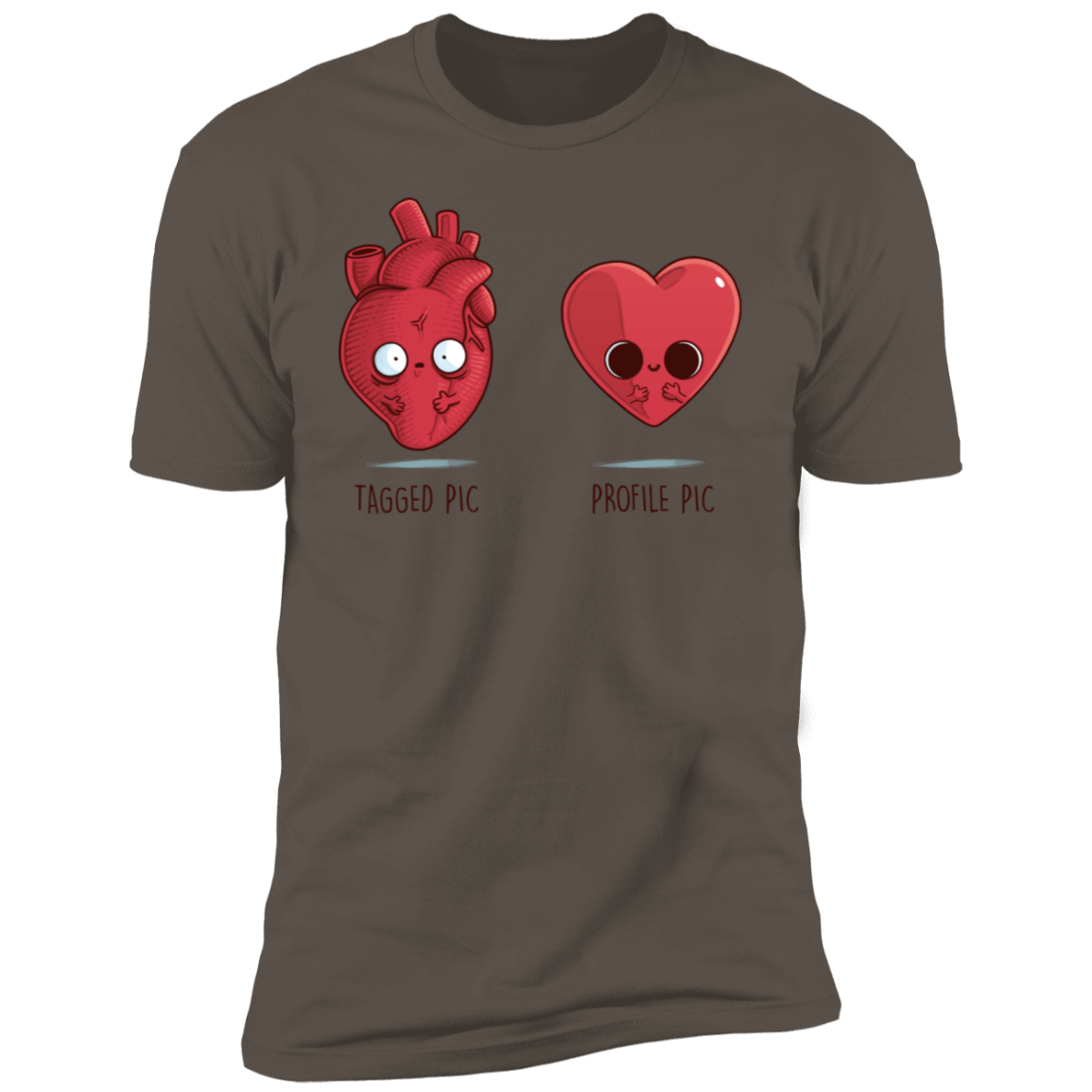 T-Shirts Warm Grey / S Profile Pic Men's Premium T-Shirt