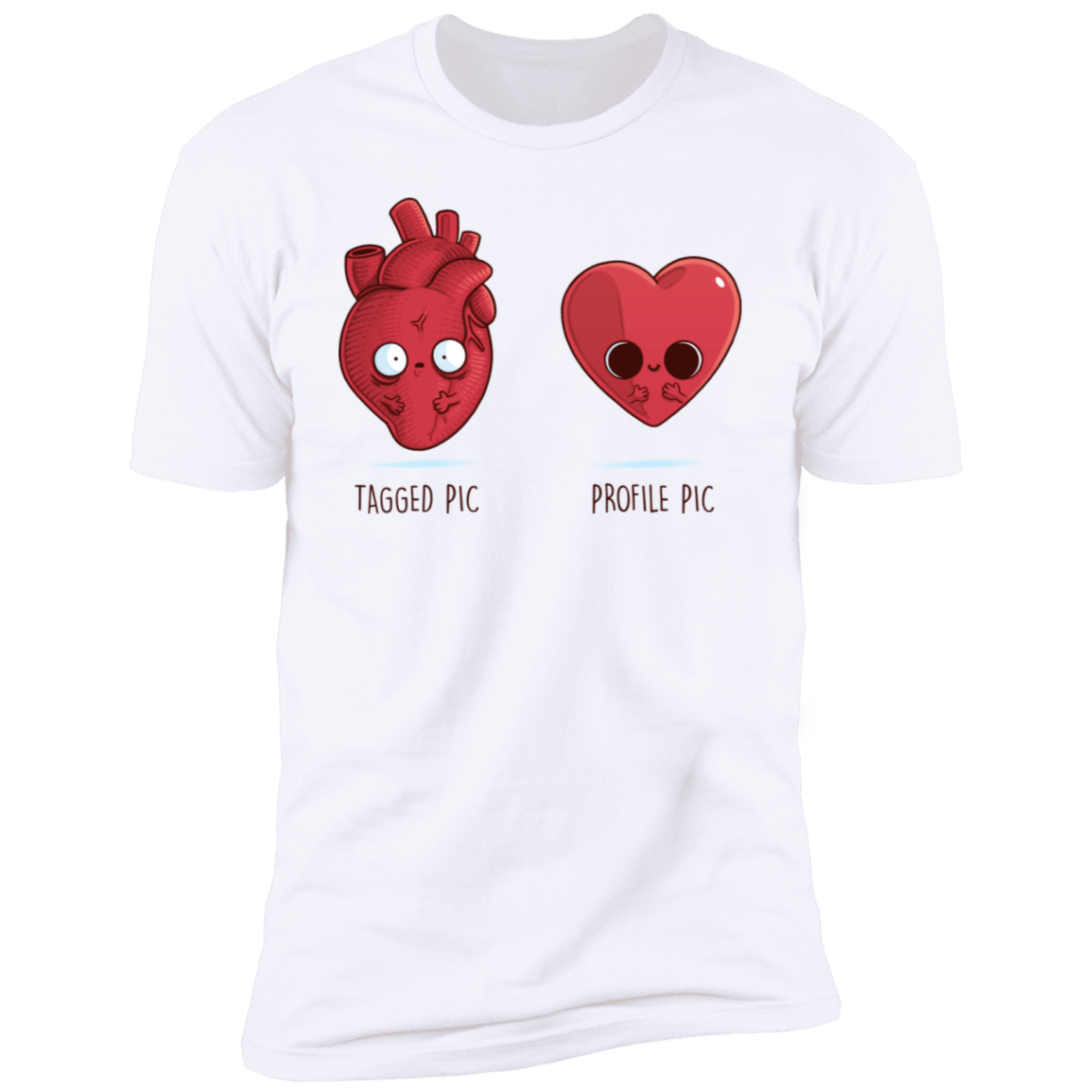 T-Shirts White / S Profile Pic Men's Premium T-Shirt