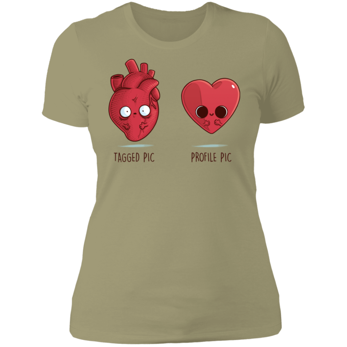 T-Shirts Light Olive / S Profile Pic Women's Premium T-Shirt