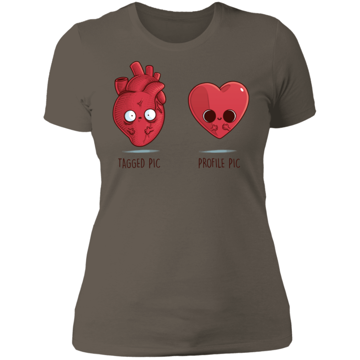 T-Shirts Warm Grey / S Profile Pic Women's Premium T-Shirt