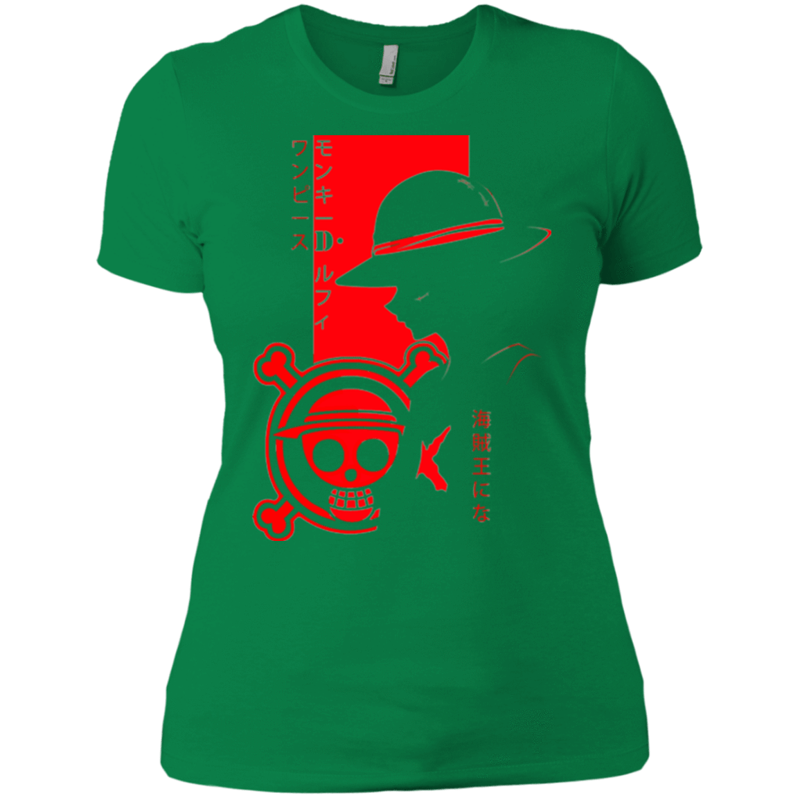 T-Shirts Kelly Green / X-Small Profile - Pirate King Women's Premium T-Shirt