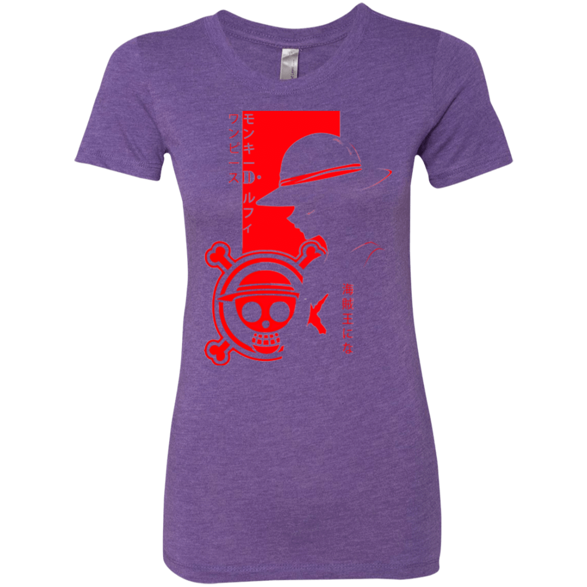 T-Shirts Purple Rush / Small Profile - Pirate King Women's Triblend T-Shirt