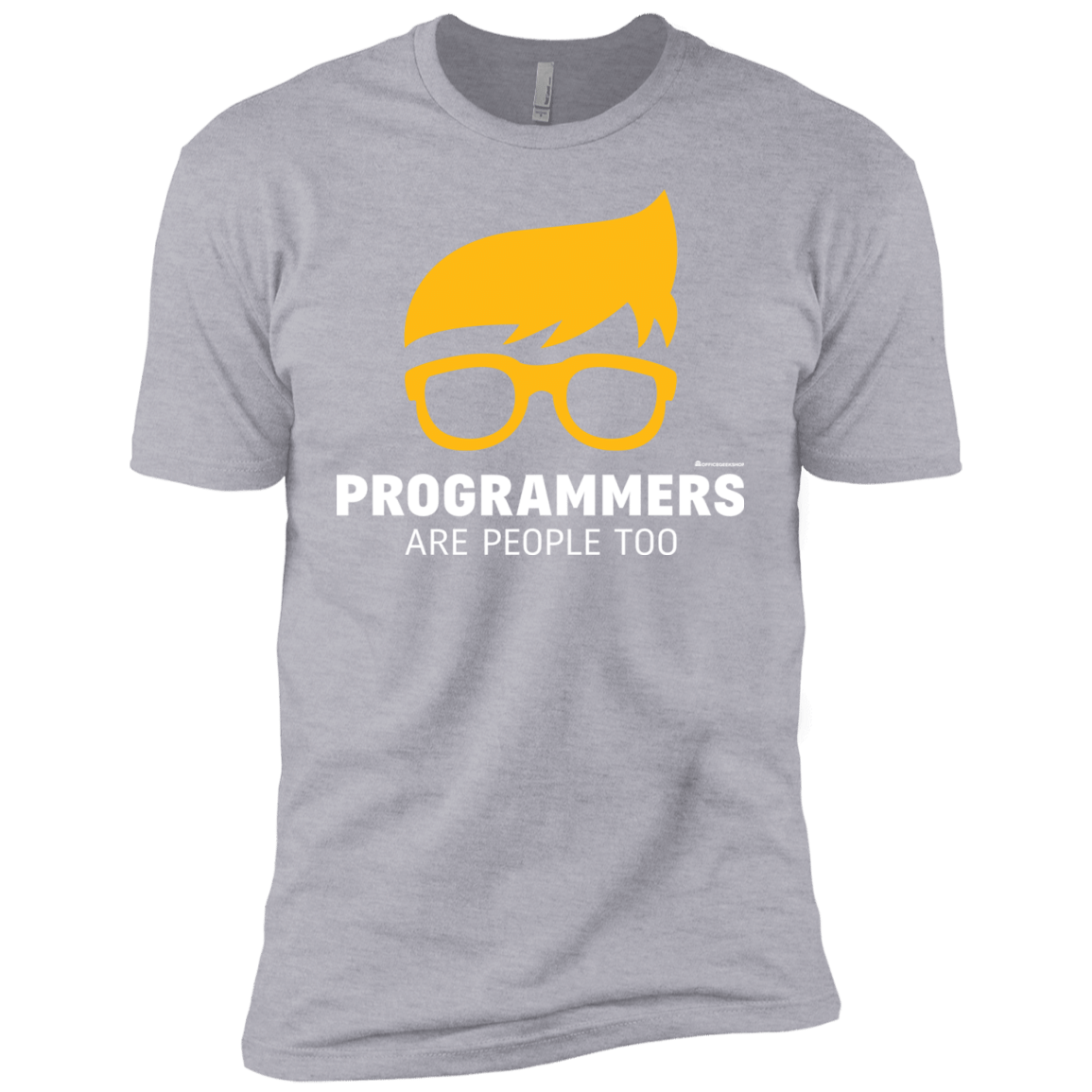 T-Shirts Heather Grey / YXS Programmers Are People Too Boys Premium T-Shirt
