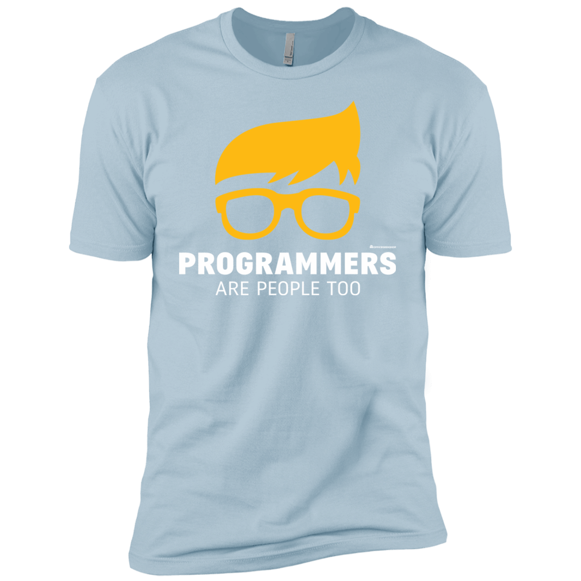 T-Shirts Light Blue / YXS Programmers Are People Too Boys Premium T-Shirt